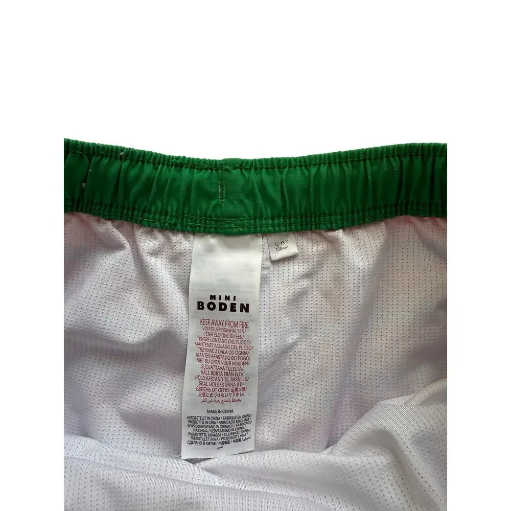 Mini Boden Alligator Swim Shorts Size 12-13y
